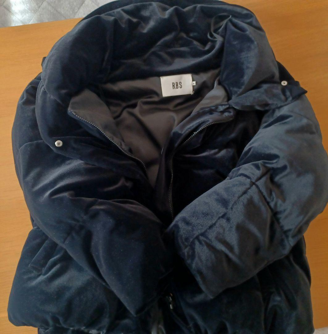 Ray BEAMS RBS 中綿ダウンジャケット ベロア