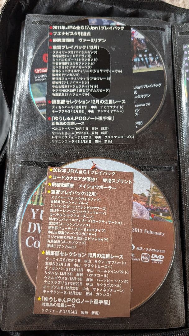 中央競馬GIレース年鑑 DVD 1995-2009　他計44枚