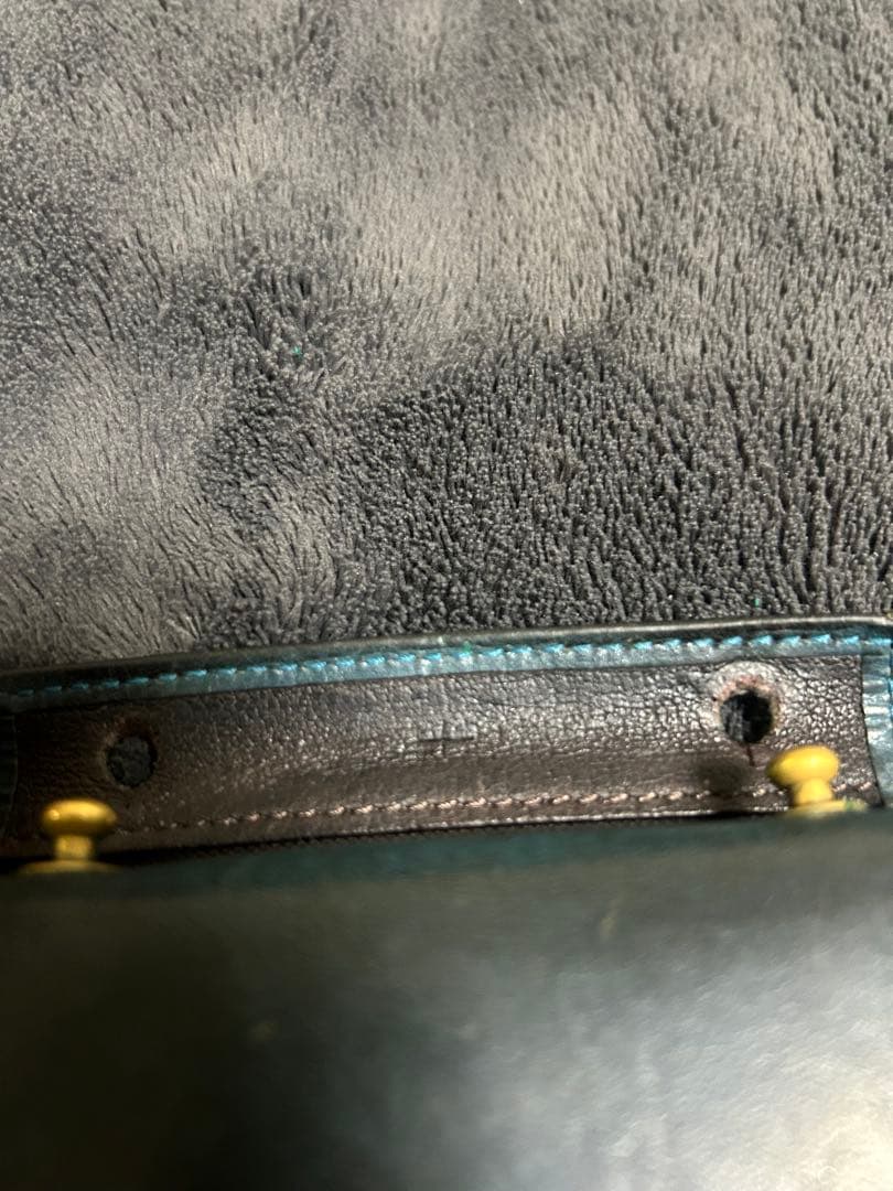 エムピウ　m+ ミッレフォッリエ　二つ折り財布 レザー