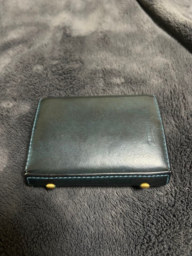 エムピウ　m+ ミッレフォッリエ　二つ折り財布 レザー