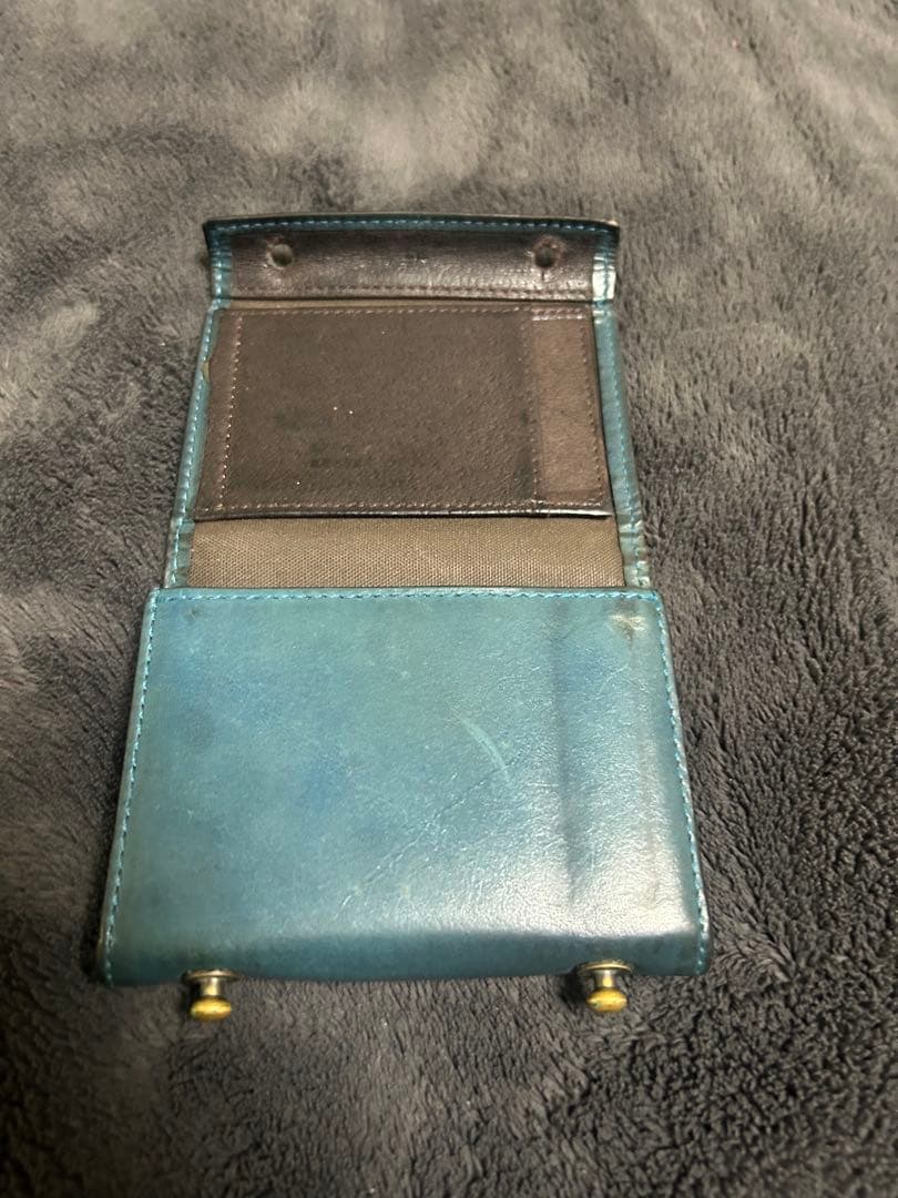 エムピウ　m+ ミッレフォッリエ　二つ折り財布 レザー