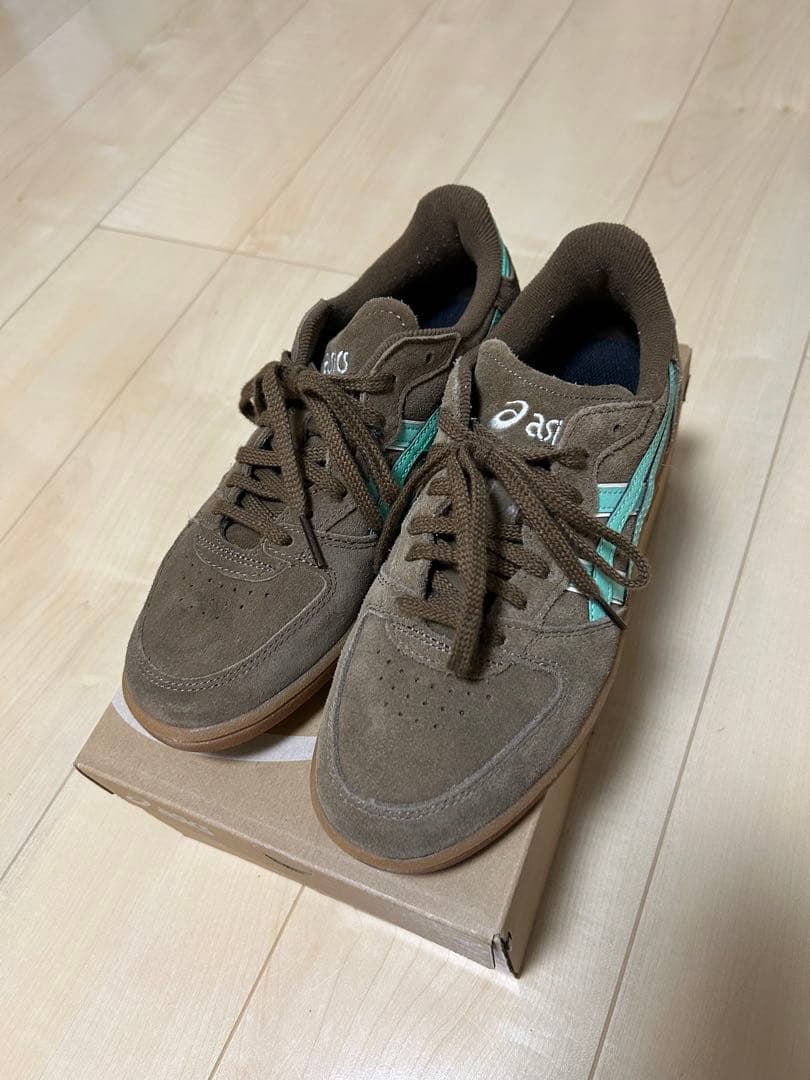 ASICS SKYHAND OG ブラウン/ミント 24.5cm