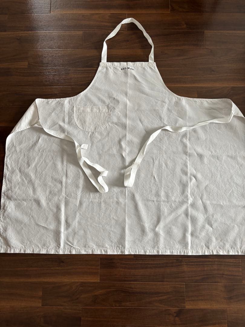 R&D M.CO. エプロン 100%リネン