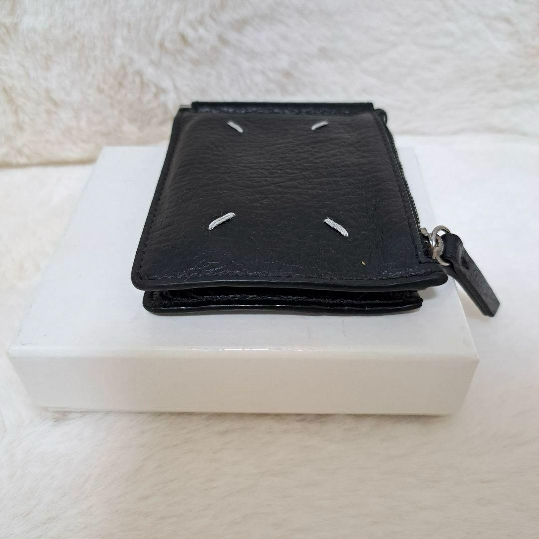 ✨付属品完備✨マルジェラ　マネークリップ　小銭入れ　ケース　ステッチ
