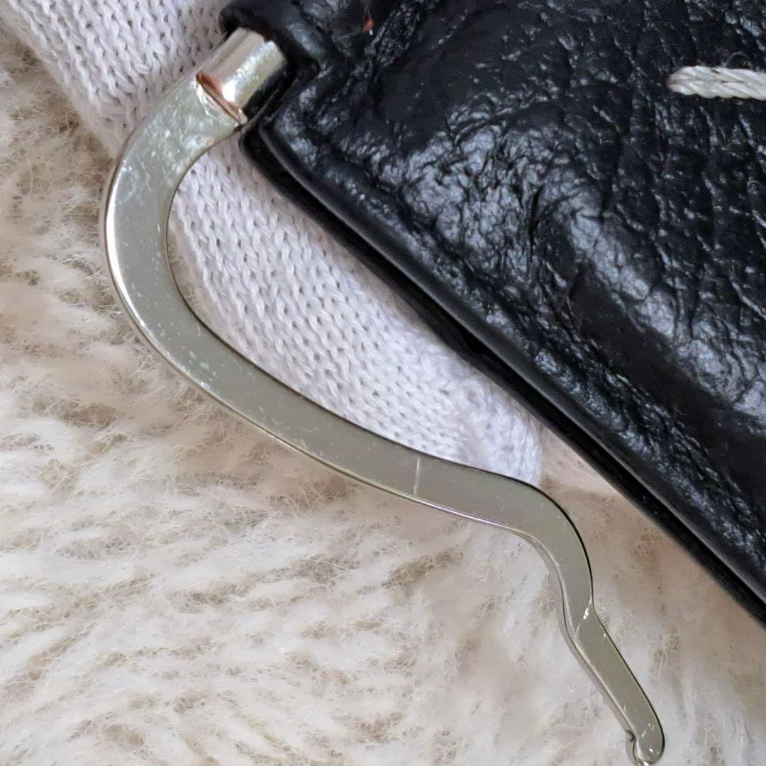 ✨付属品完備✨マルジェラ　マネークリップ　小銭入れ　ケース　ステッチ