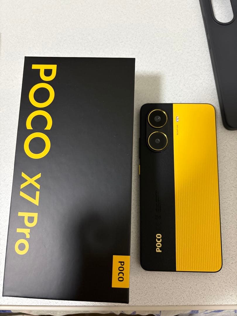 スマートフォン本体 POCO X7 Pro yellow 8GB RAM 256GB ROM