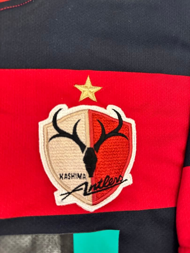 鹿島アントラーズ NIKEユニフォーム 2008-2009ACLワッペン付き