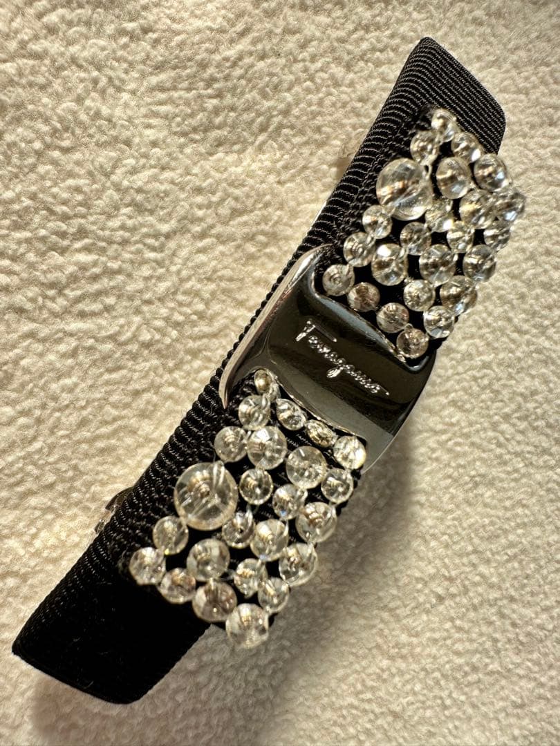 Salvatore Ferragamo◇フェラガモ◇バレッタ　ブラック