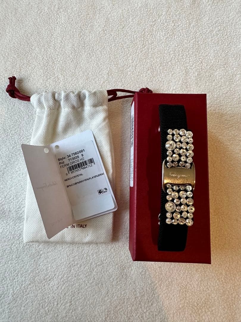 Salvatore Ferragamo◇フェラガモ◇バレッタ　ブラック