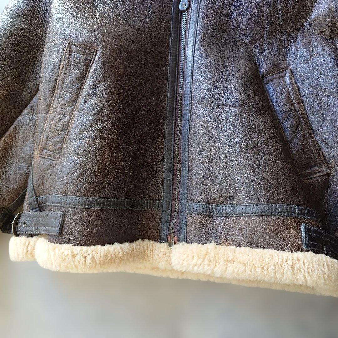 専用terra australis ムートン B3 ジャケット L