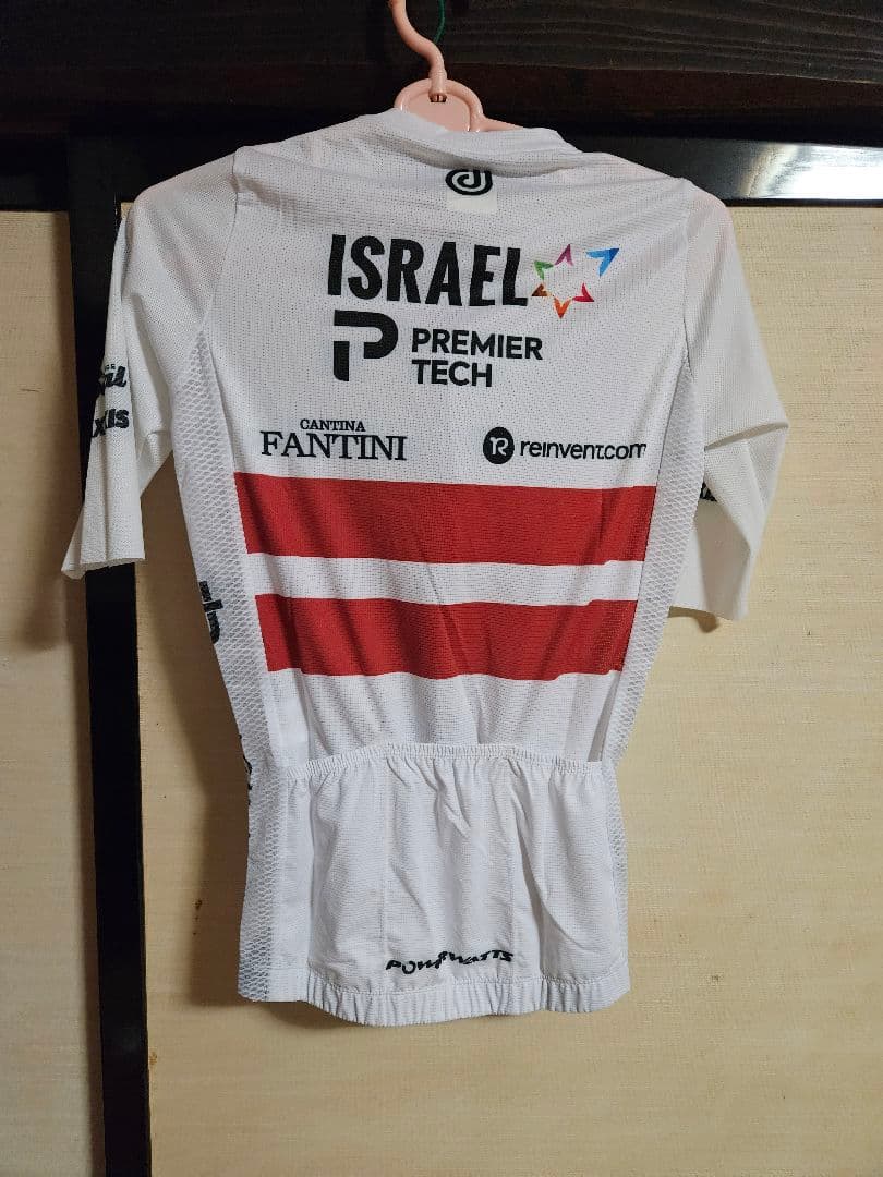 [新品未使用]非売品ラトビア王者イスラエルプレミアテック サイクルジャージ XS