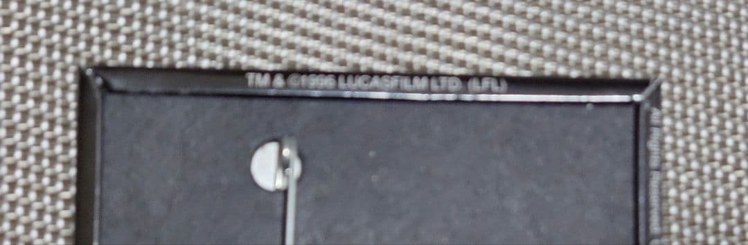 英文書籍「ILM」と映画「SW（旧三部作)」の販促バッチ