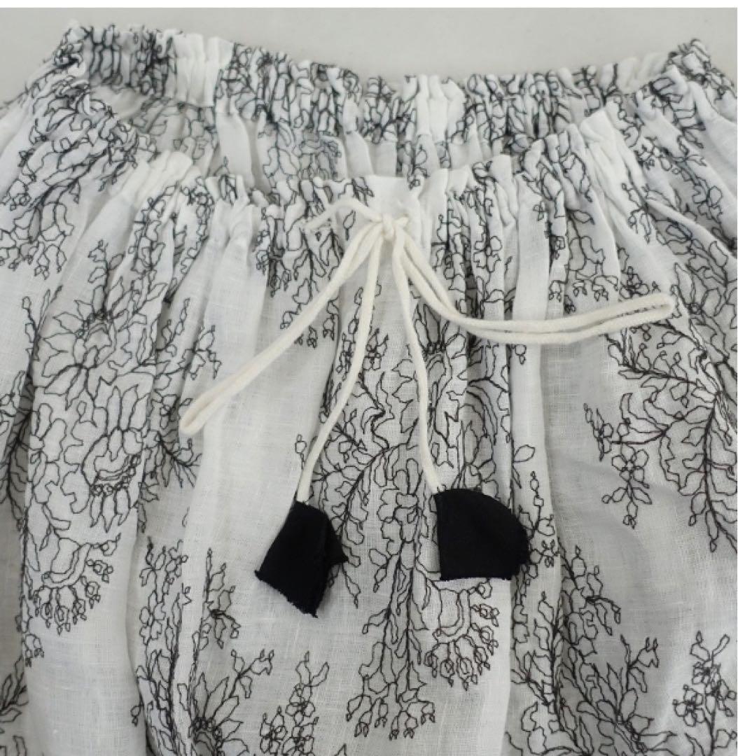 nest Robe エンブロイダリーリネン ワンピース