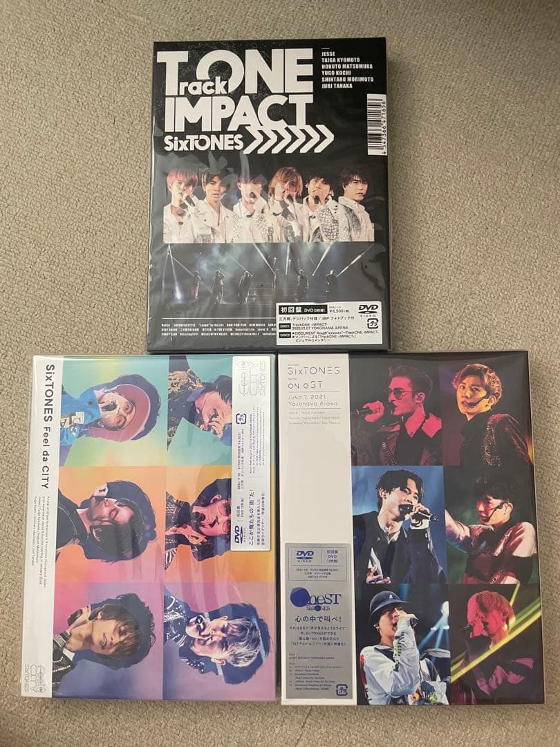 SixTONES ライブDVD 3作品セット