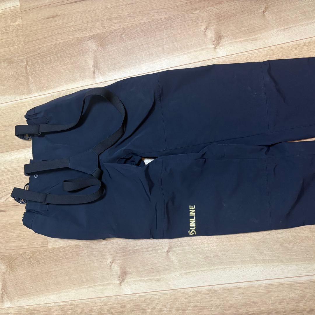 SUNLINE レインウェア Mサイズ 黒　(SUW-23301)