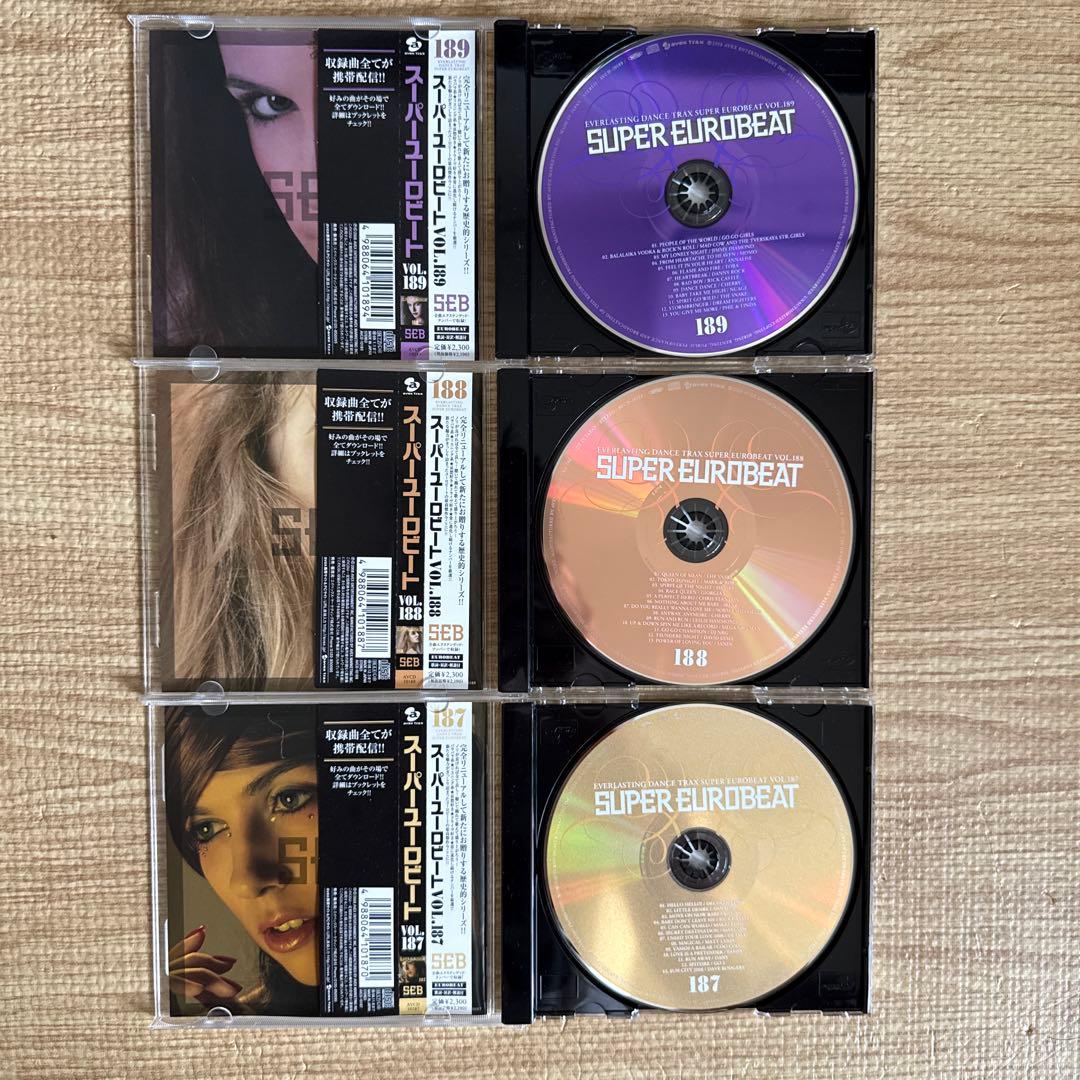 【帯付き】スーパーユーロビート VOL.181〜190セット