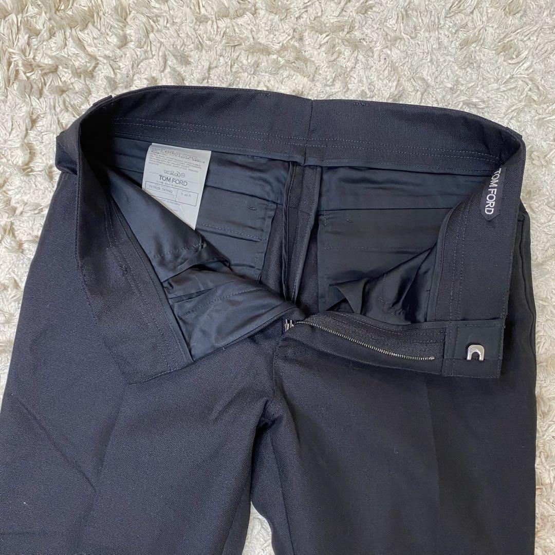 トムフォード 747H42 ストレートパンツ ブラック　50