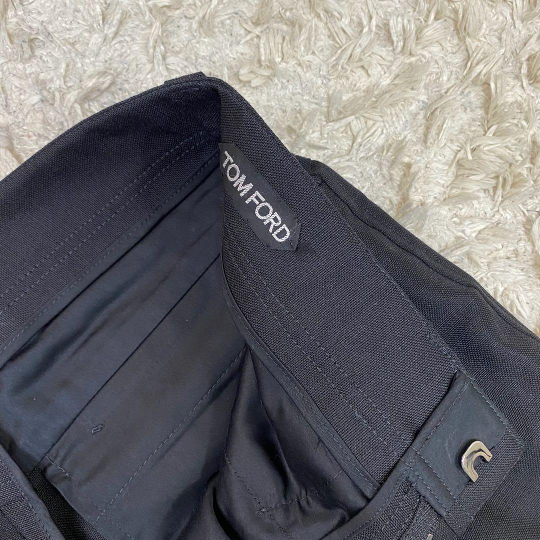 トムフォード 747H42 ストレートパンツ ブラック　50
