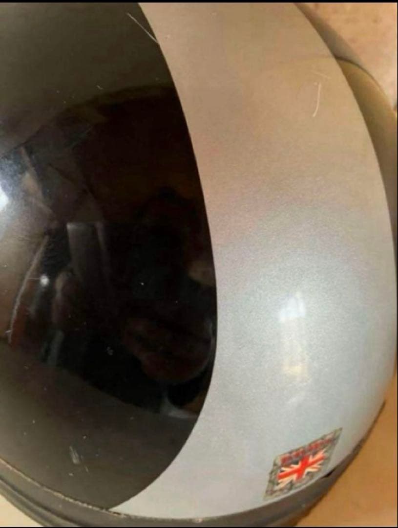 DAVIDAビンテージヘルメット 観賞用 ゴーグル付き