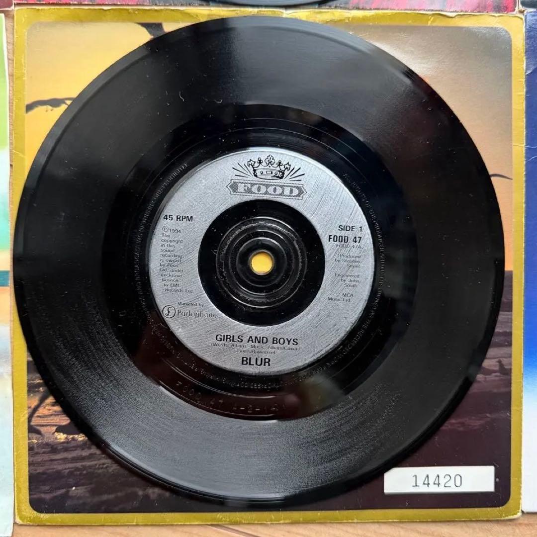 blur 7inch ep レコード Gorillaz ゴリラズ