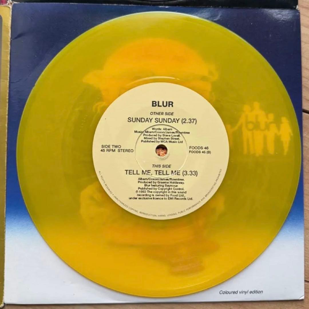 blur 7inch ep レコード Gorillaz ゴリラズ