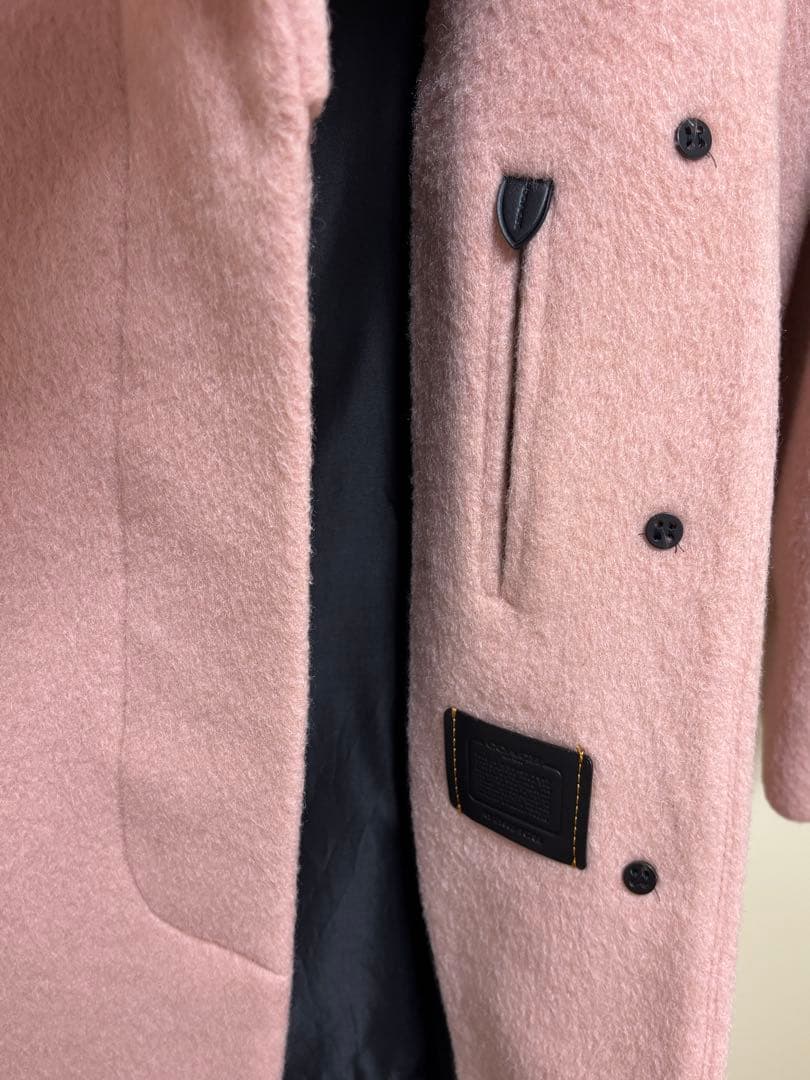 coachのラグラン袖コート