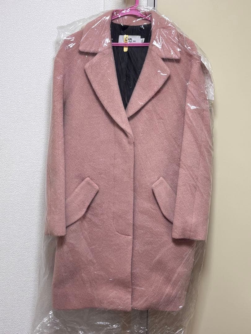 coachのラグラン袖コート