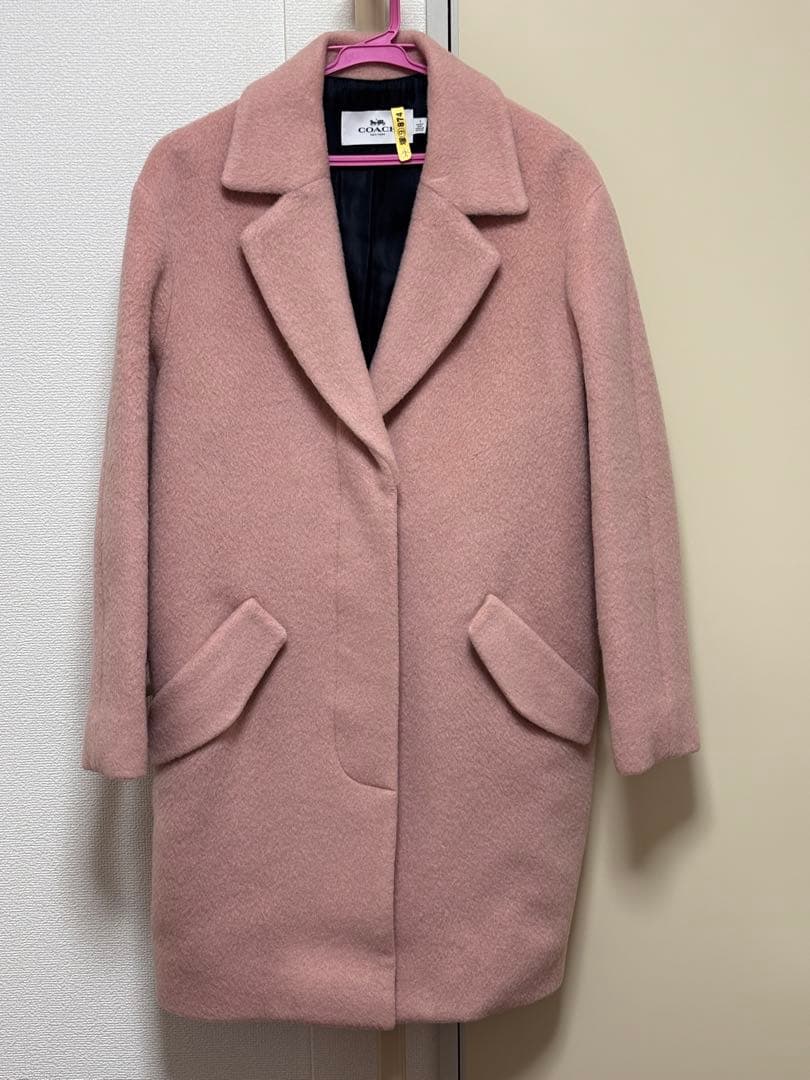 coachのラグラン袖コート