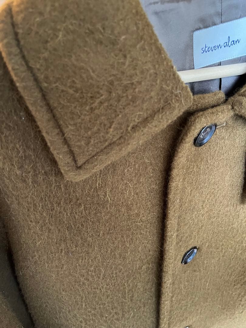【最終お値下げ】Steven Alan シャギーミドルコート【Moca】