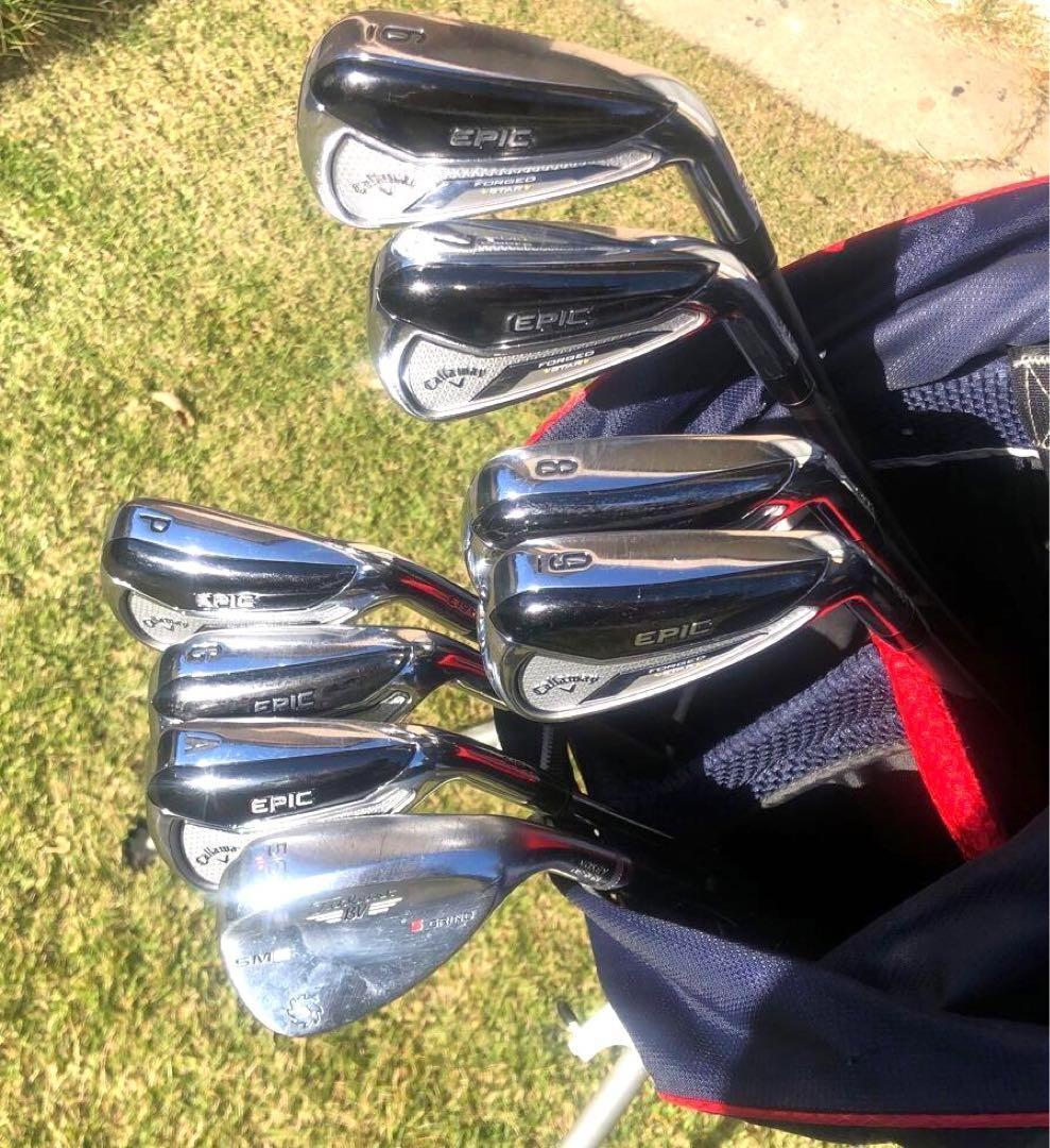 超ぶっ飛び キャロウェイ エピック フォージド スターアイアン、ボーケイウェッジ