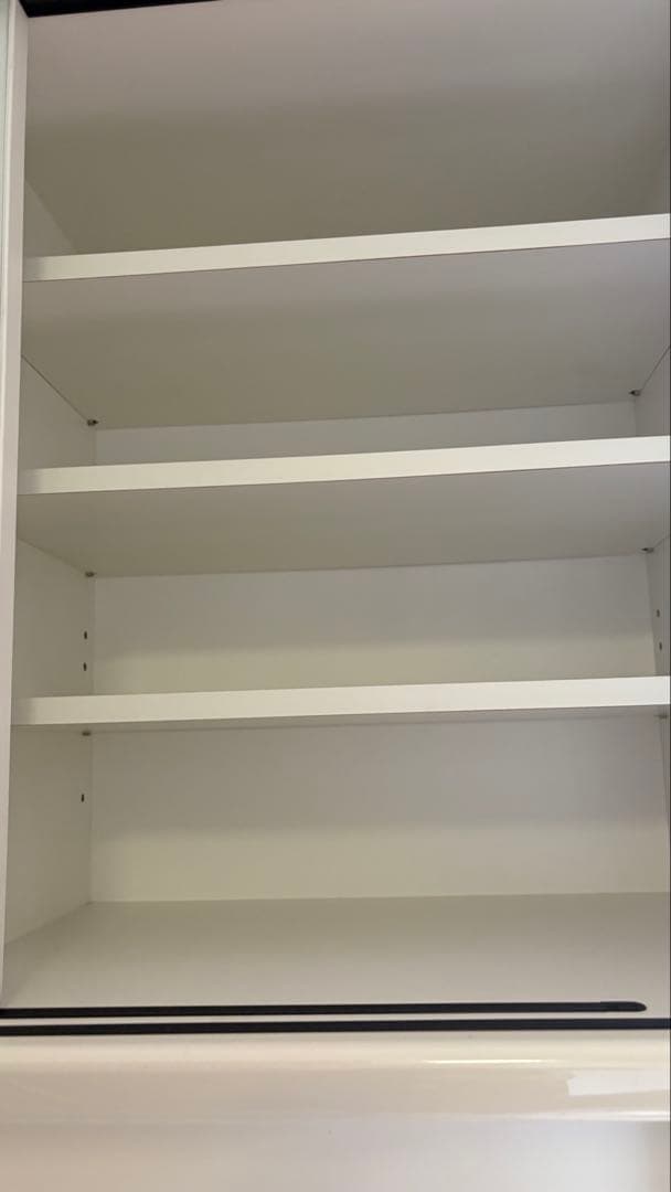 日本製（大川家具）食器棚キッチンボード(幅114cm)