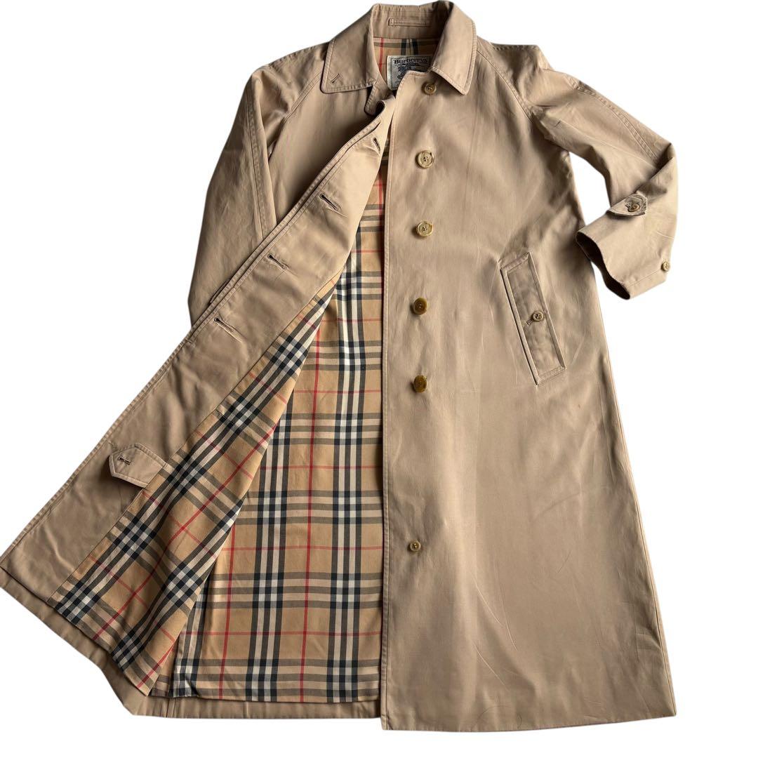 BURBERRY’Sトレンチコート ベージュ ノバチェック ロング レディース