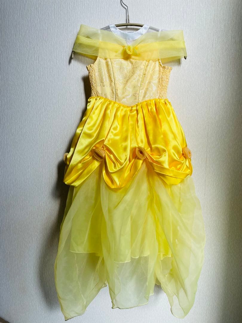 moonさま専用ビビディ ベルドレス 100〜110cm パニエ手袋＋白ケープ