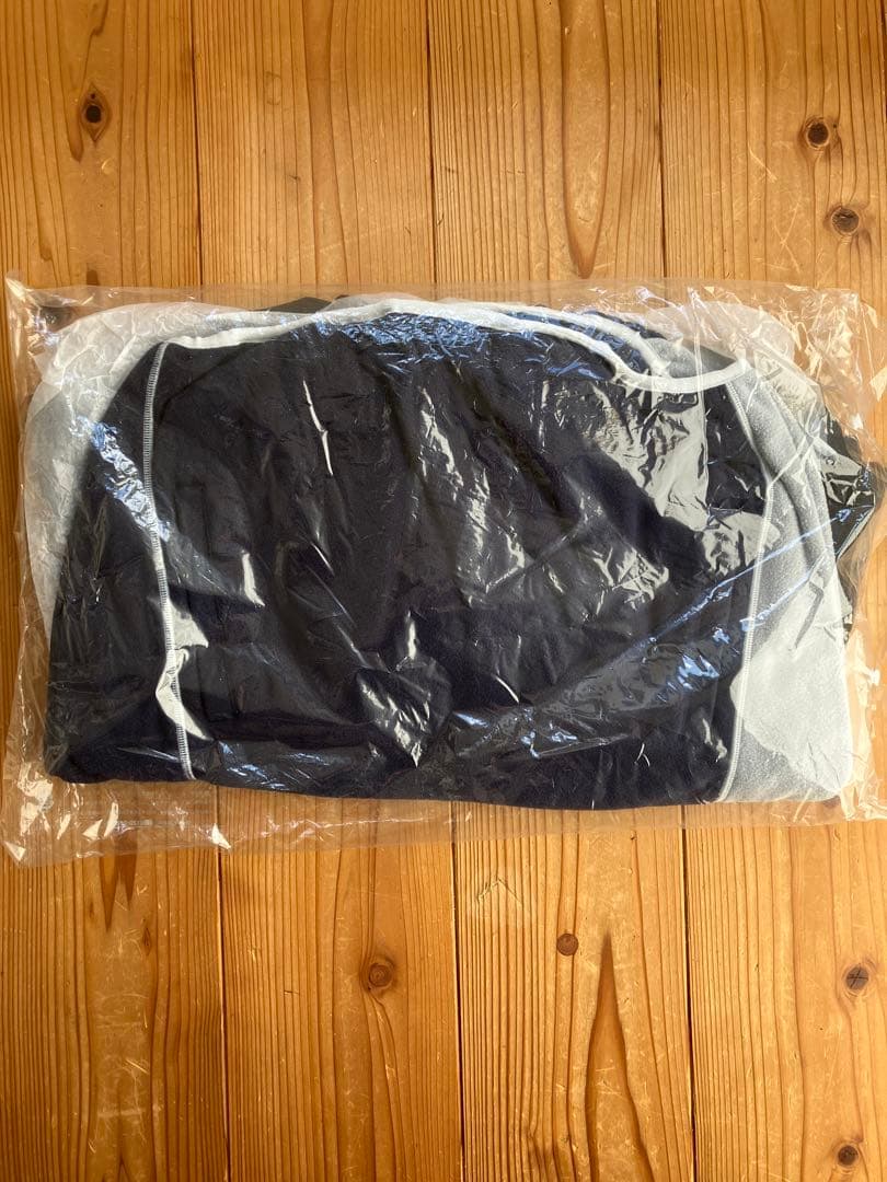 新品　ゼット　フリースジャケット　メンズ　M ネイビー×ブラック　ZETT