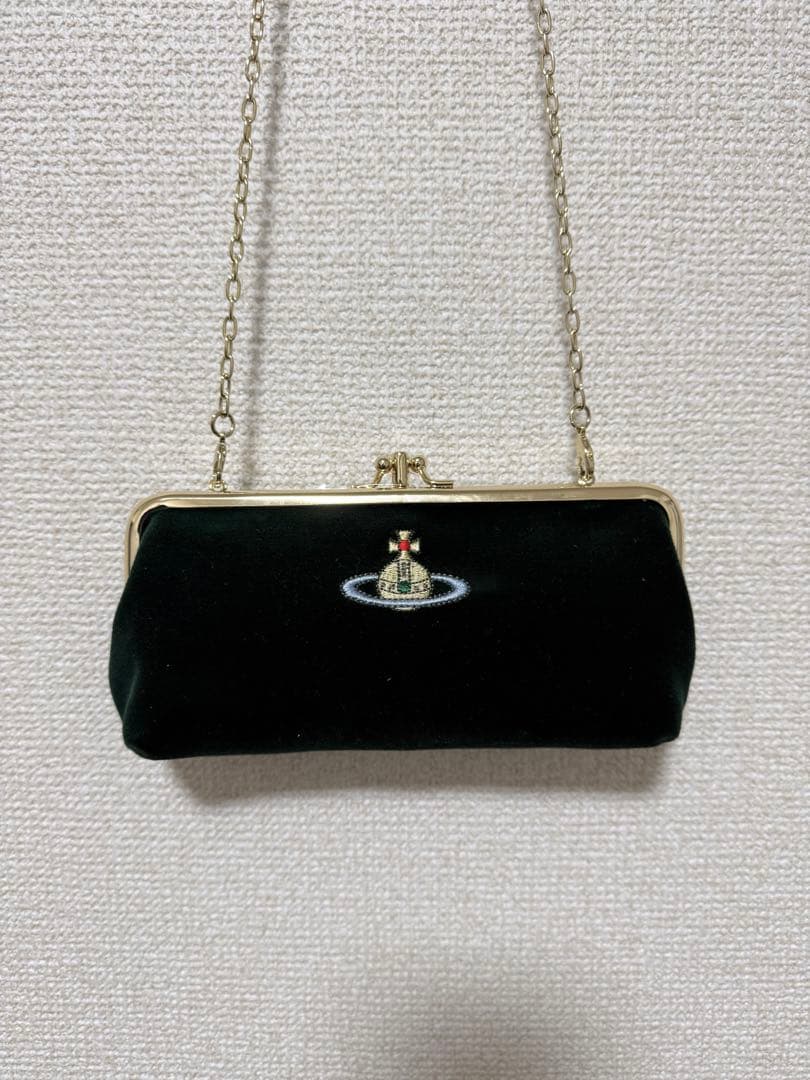 vivienne westwood ベロア　ミニバッグ
