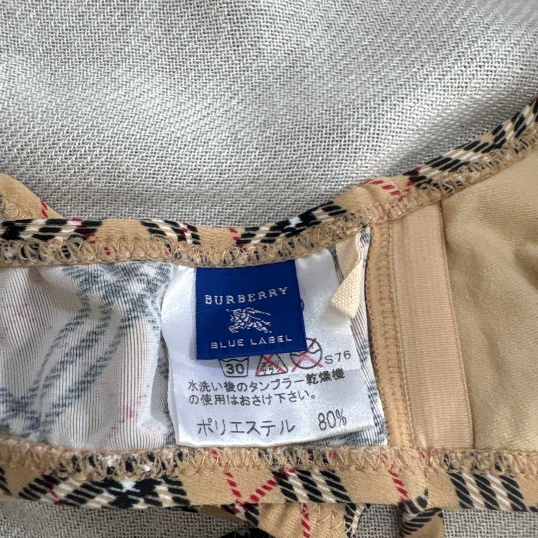 BURBERRY BLUE LABEL セパレート水着 チェック柄