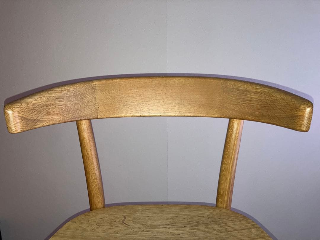 無印良品 REAL FURNITURE オーク無垢材チェア B