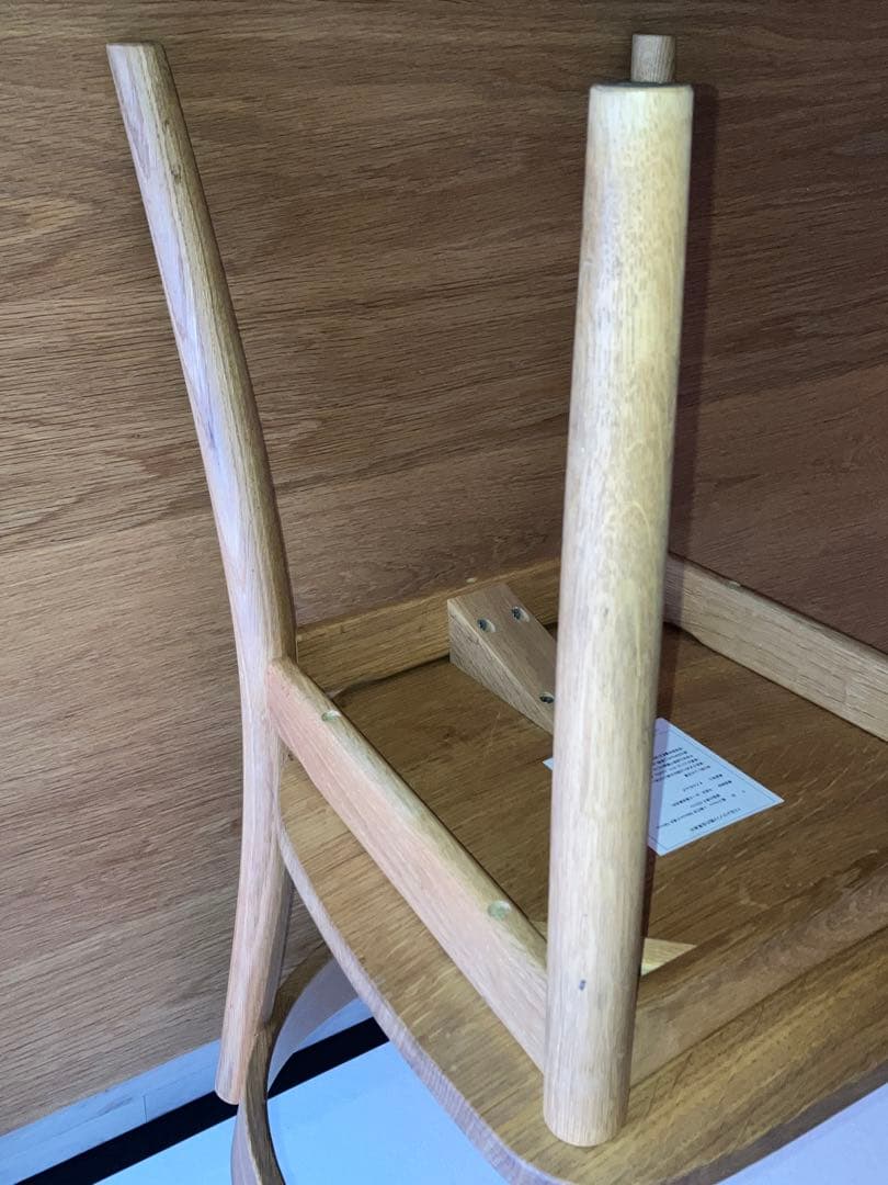 無印良品 REAL FURNITURE オーク無垢材チェア B