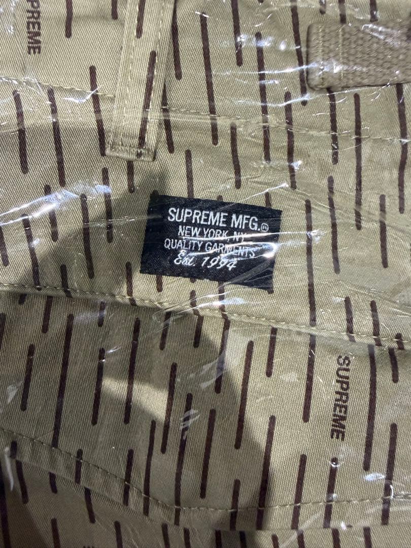 パンツ Supreme Cargo Pant Tan Raindrop 36 24FW