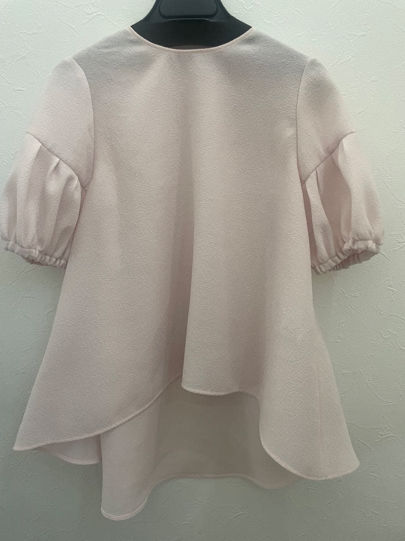 AVENIRETOILE ピンク 五分袖ブラウス