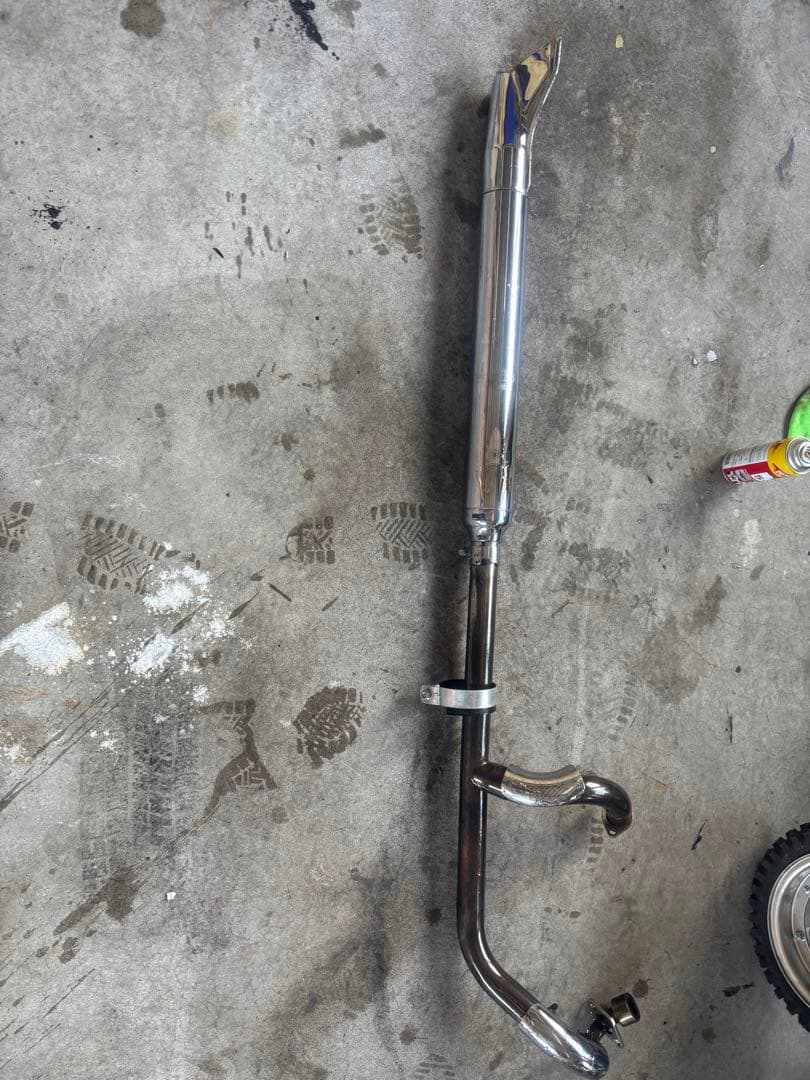 ドラックスター400 フィッシュテール マフラー