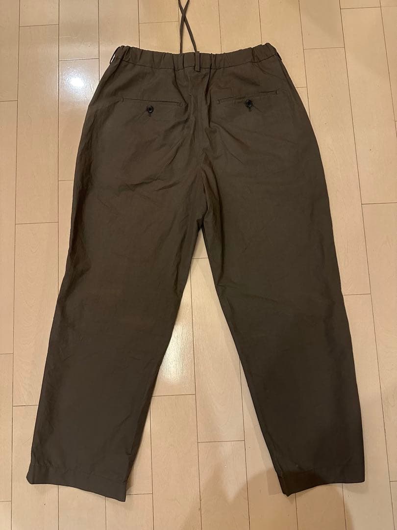 YOKO SAKAMOTO WORK PANTS 柿渋鉄媒染 サイズ L