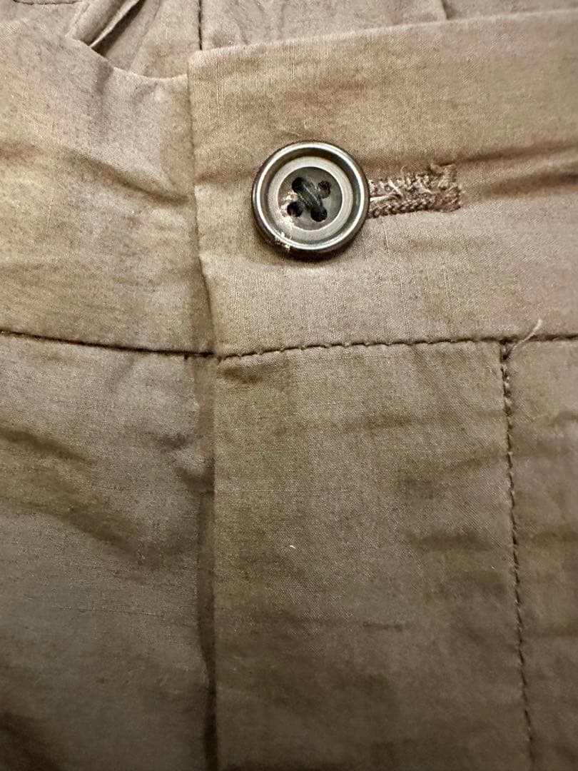 YOKO SAKAMOTO WORK PANTS 柿渋鉄媒染 サイズ L