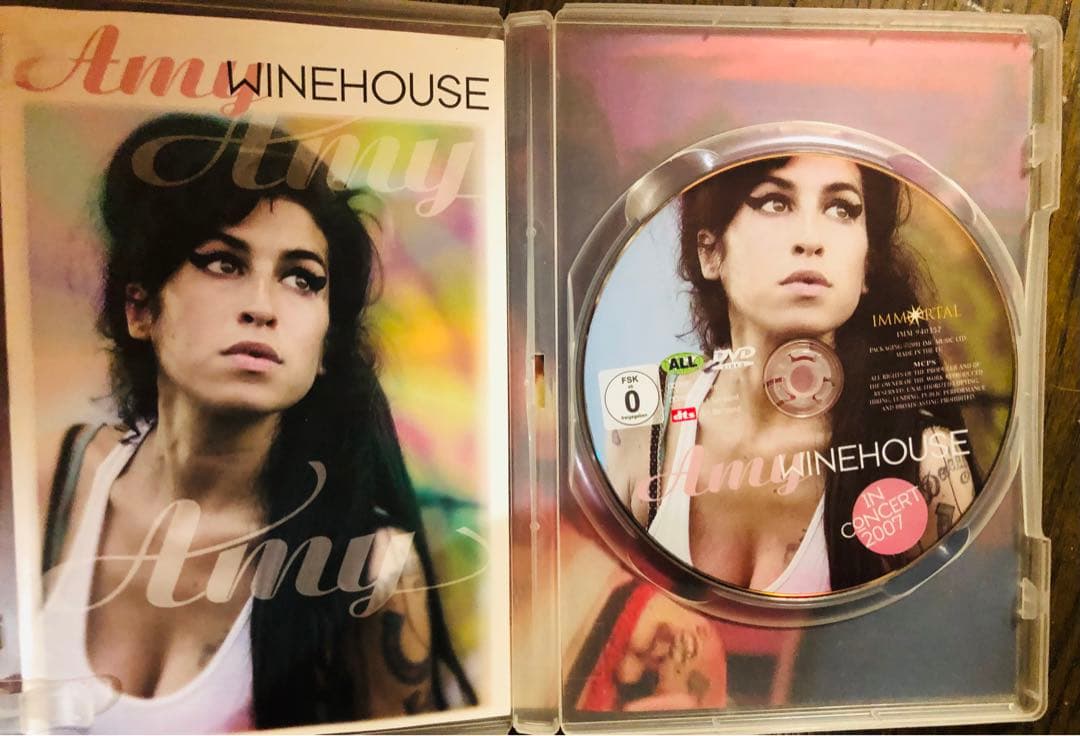 ⚫️Amy Winehouse Franceでライブ収録DVD￼.