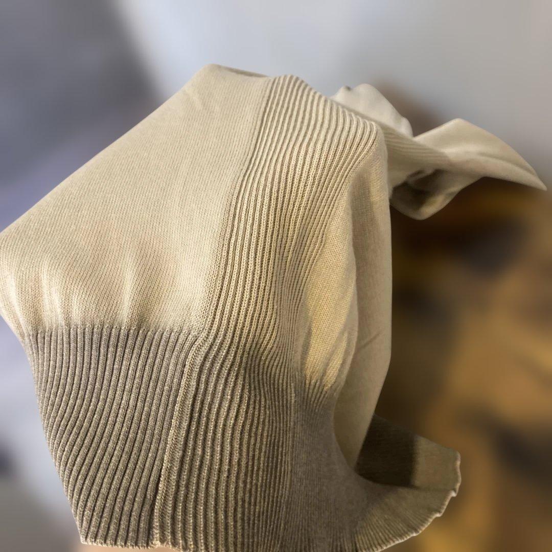 あ*ら様 マルジェラベージュ クルーネック 長袖セーター サイズ10 M