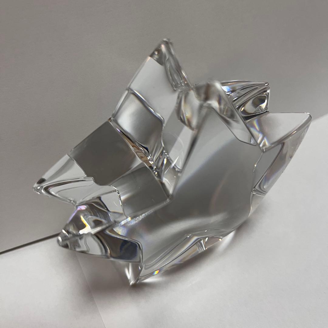 バカラ ZINZIN ザンザンスター 星型 ペーパーウェイト クリア