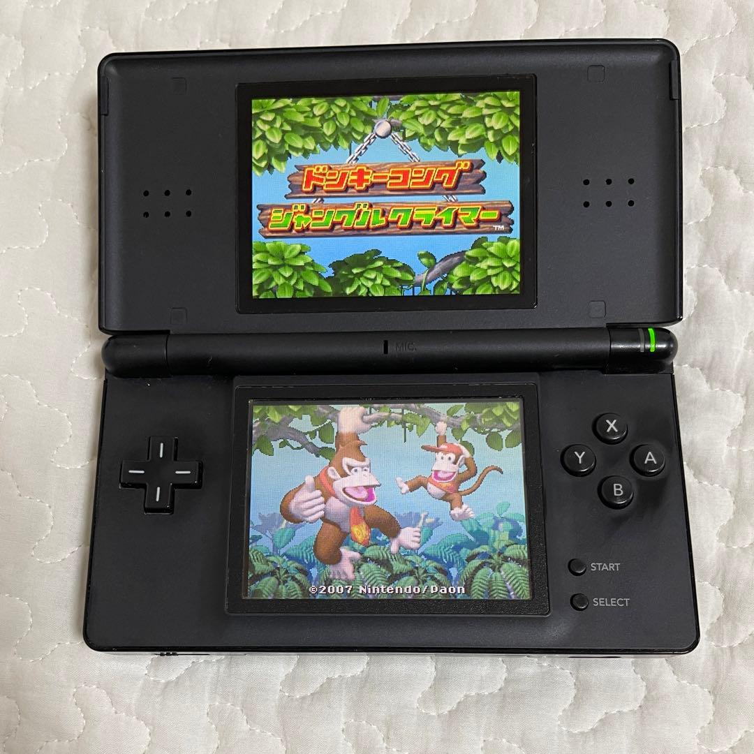 Nintendo  DS LITE ジェットブラック　ソフト付き