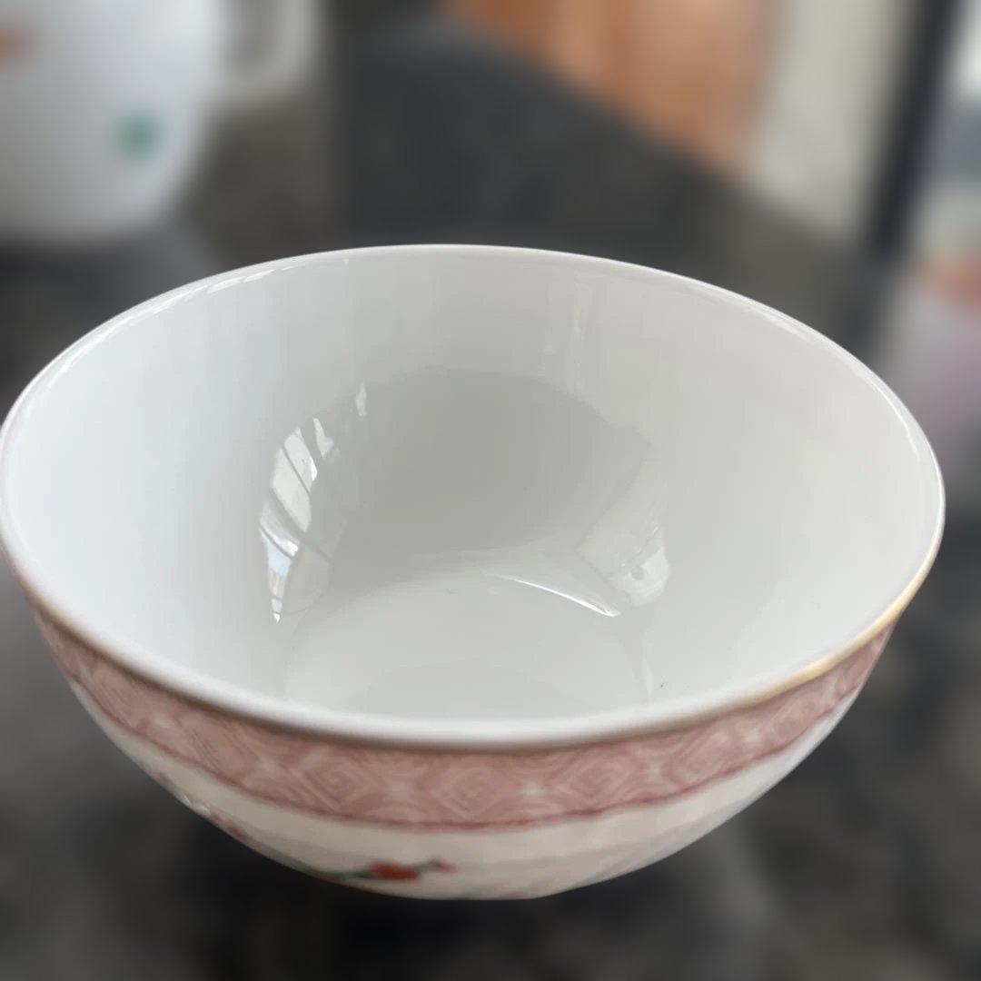 ヘレンド　シノワズリーポットとお茶碗蓋付き2つ