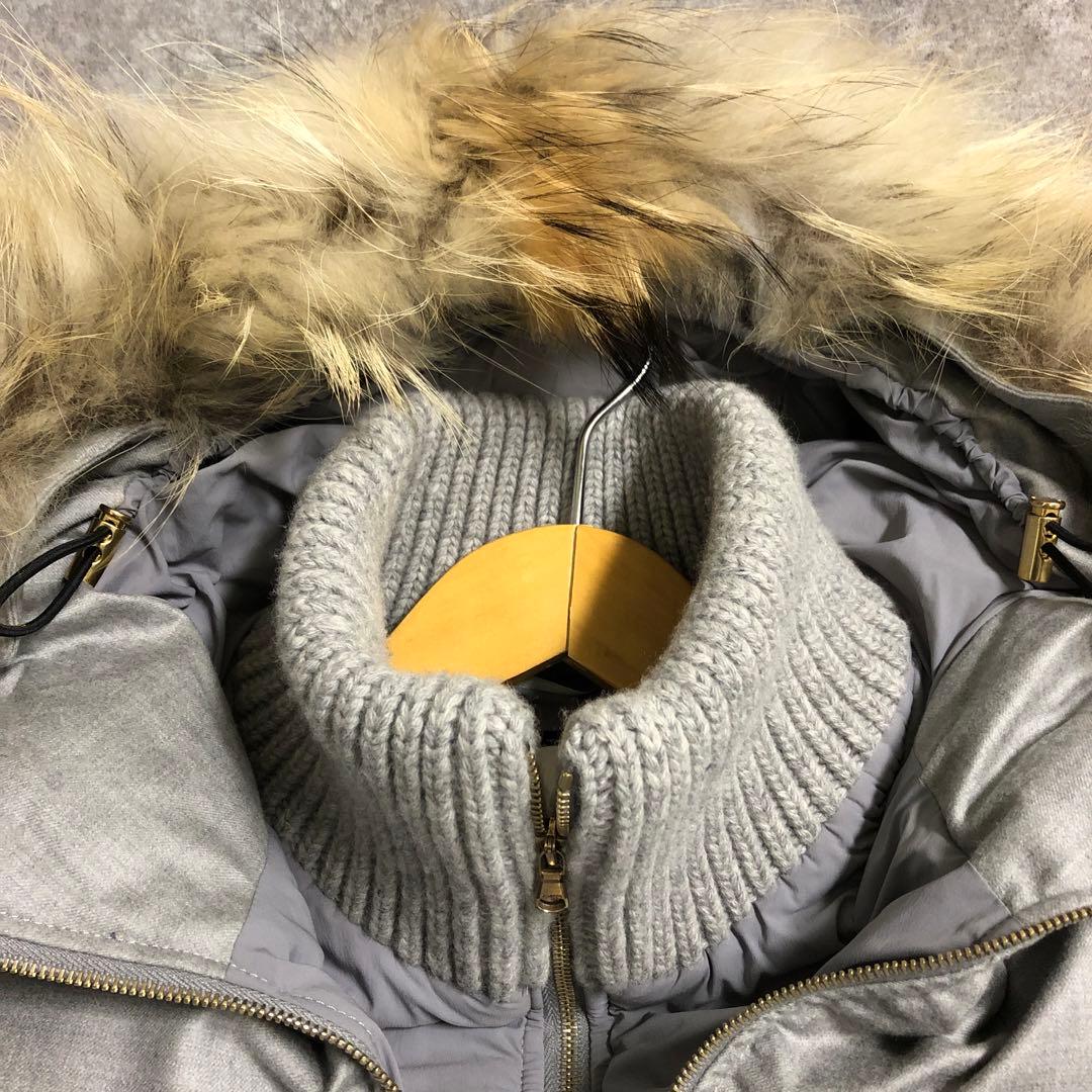 wami's様■ TATRAS タトラス ダウンベスト ラクーンファー