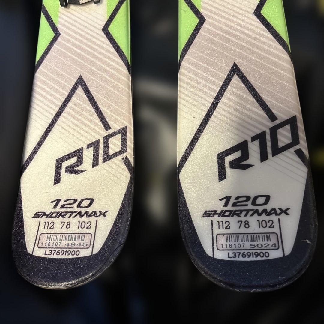 パブロ　サロモン　ショートマックス120 ショートスキー　ストック、ケース